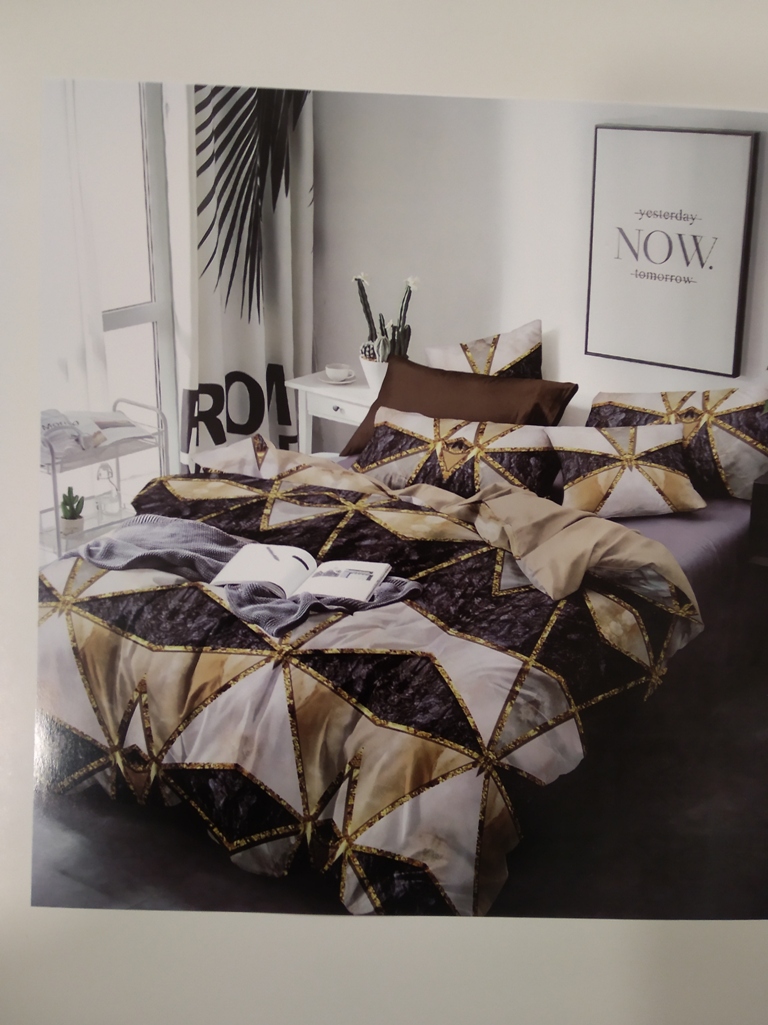 Quincy 3 pcs  Bed sheet set BY Rosepetal