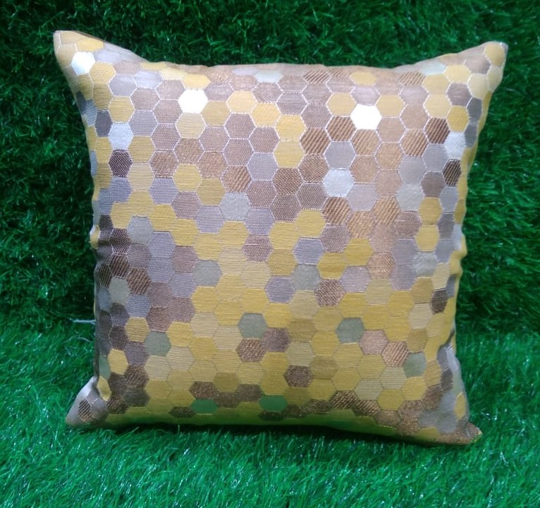 Beautiful Jacquard Silk Cushion Cover Set by HOMIEKART.