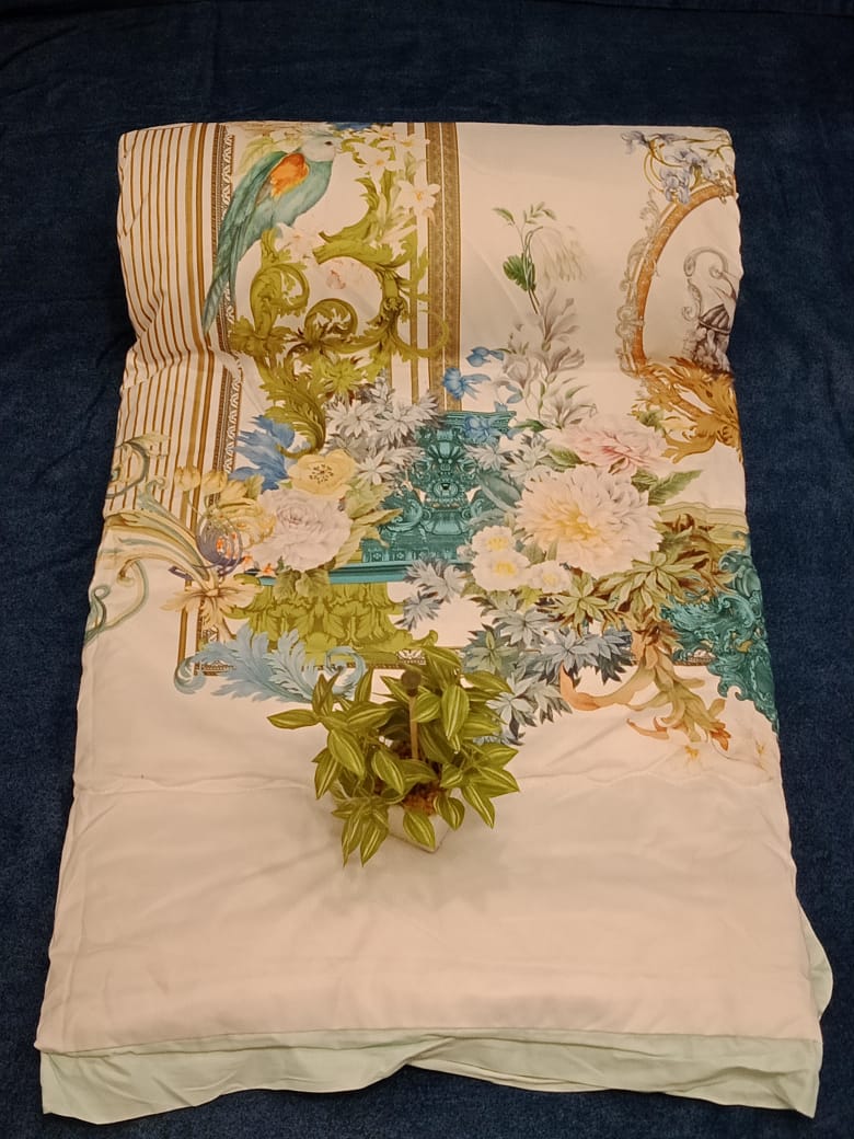 High Definition Panel Print Super Soft Tencel Fabric Comforter By Metropolis