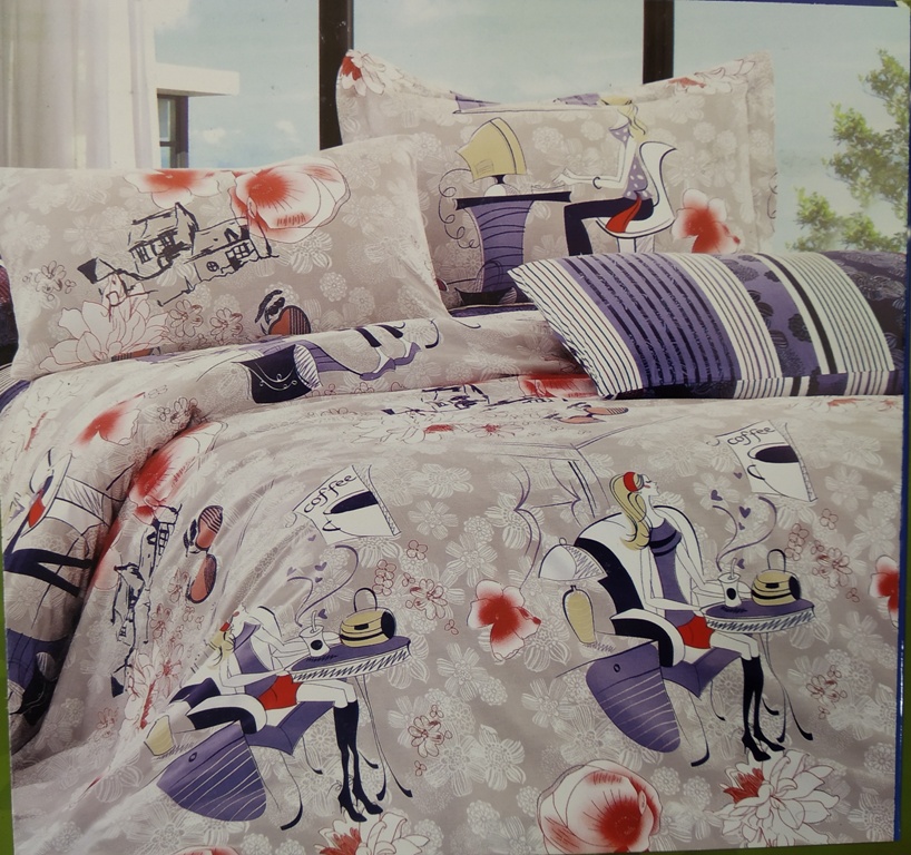 Barbara 3 pcs  Bed sheet set BY Wrap