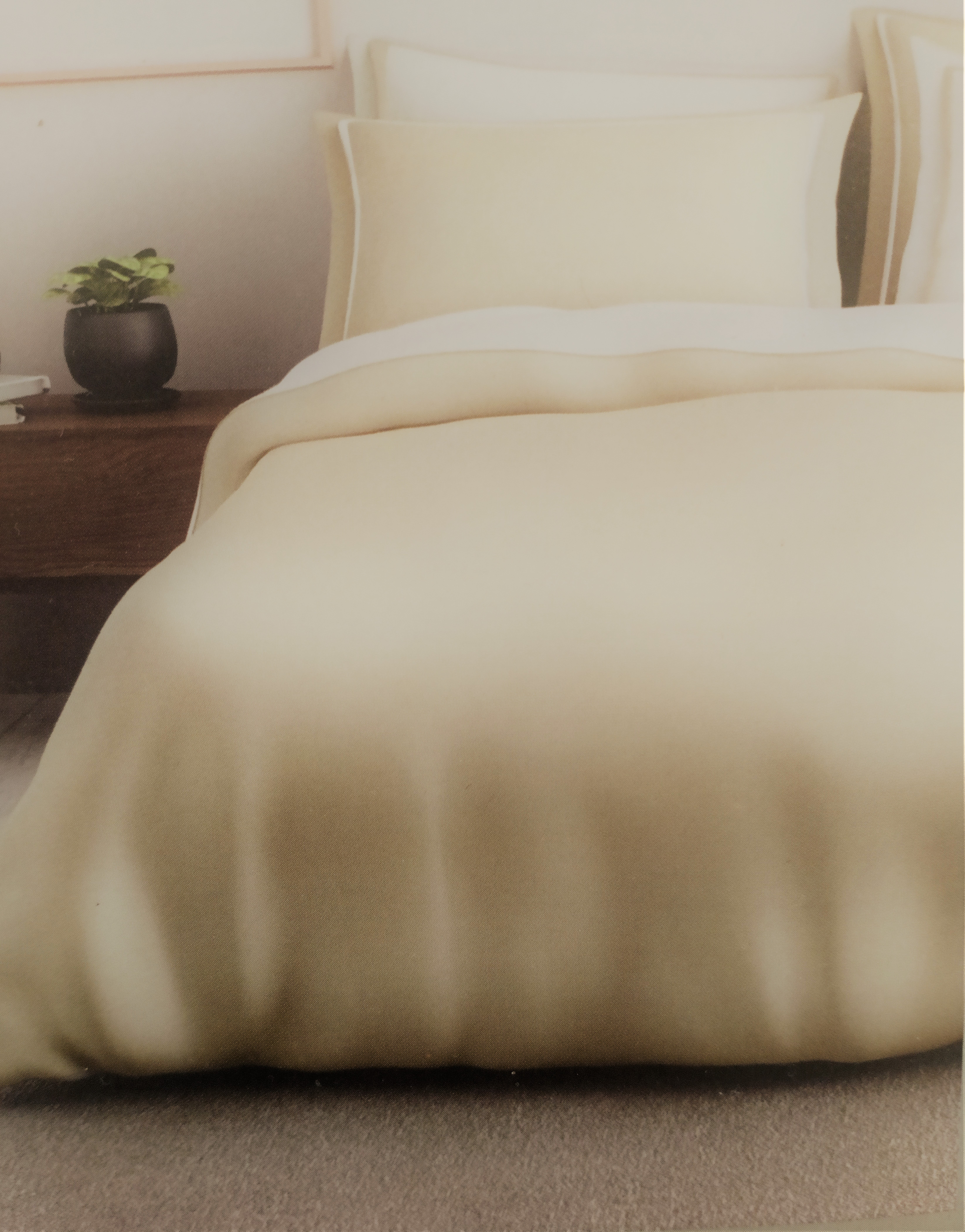 HYGRO Large Solid Bedsheet by SPACES ACTIVE