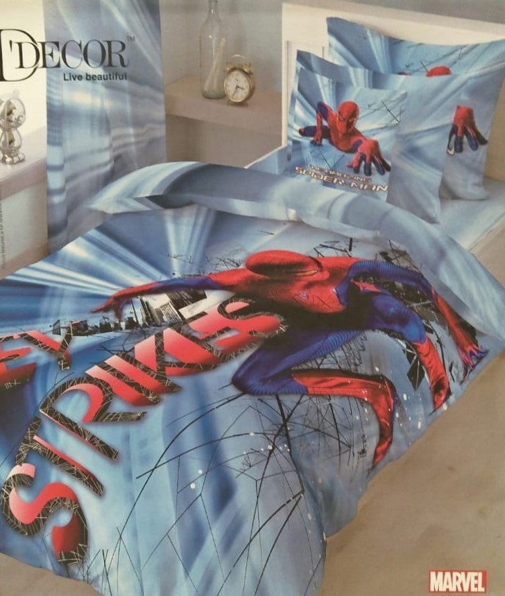 SPIDERMAN Kids Bedsheet by DDECOR