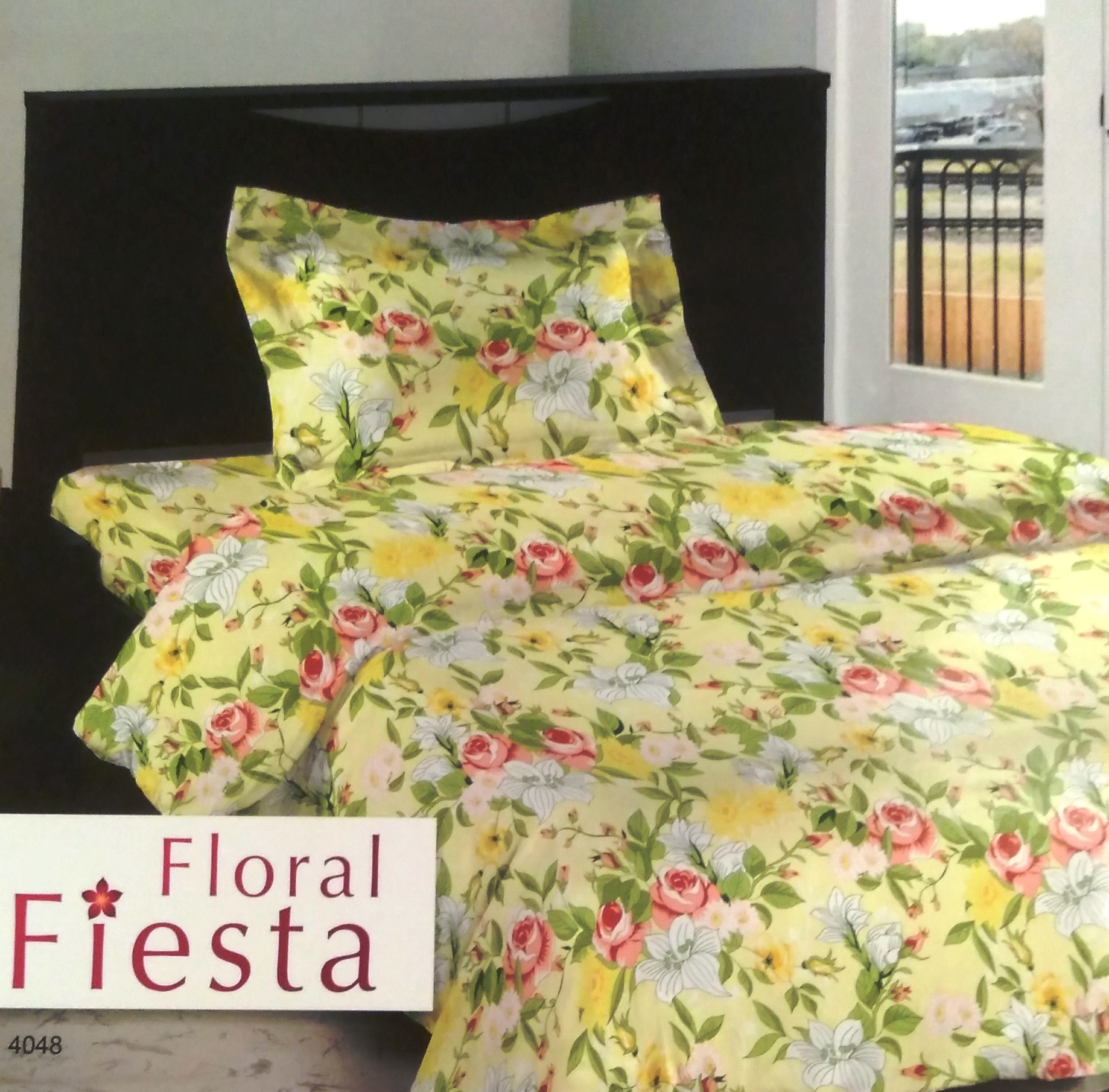BOMBAY DYEING Floral Fiesta Bedsheet Set