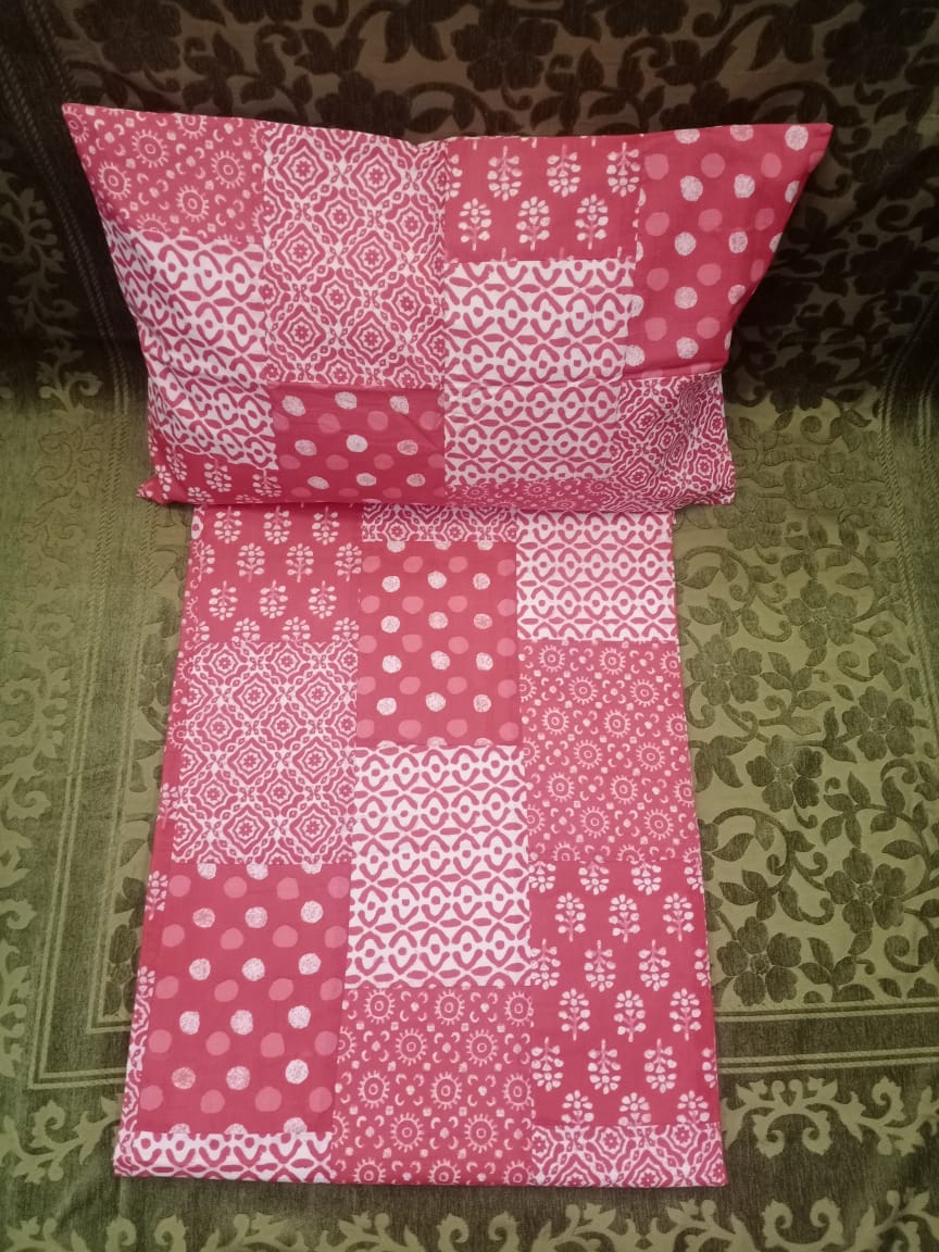 RAJPUTANA PATCH  DOUBLE BEDCOVER BY HOMIEKART