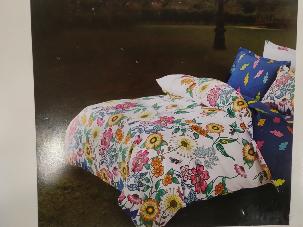 Quincy 3 pcs  Bed sheet set BY Rosepetal