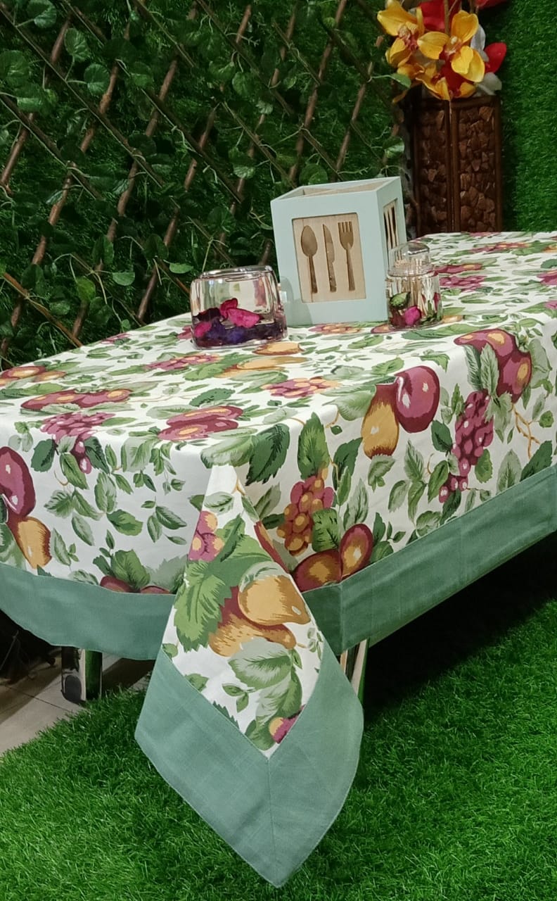 Beautiful Fruity Printed Center Table Cover by Homiekart