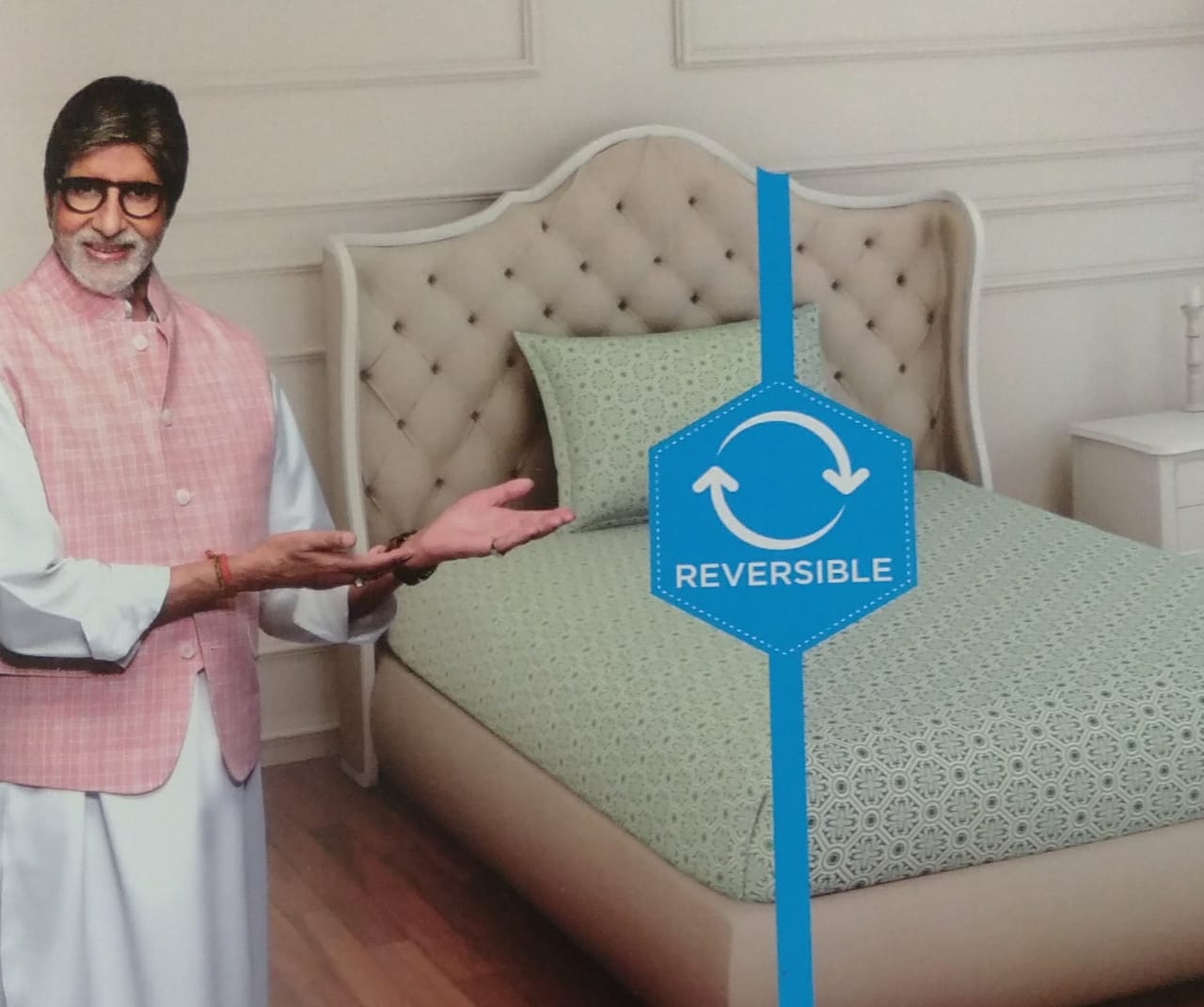 WELSPUN 2-IN-1 Bedsheet Set