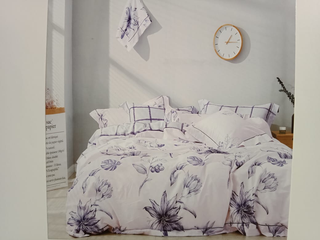 Wedding Flowers 100% Cotton Bedsheet Set by metropolis