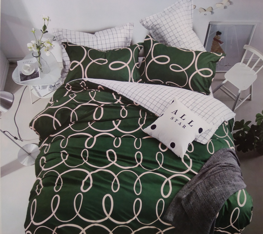 100 % Cotton 4 pcs  Duvet set BY Homiekart