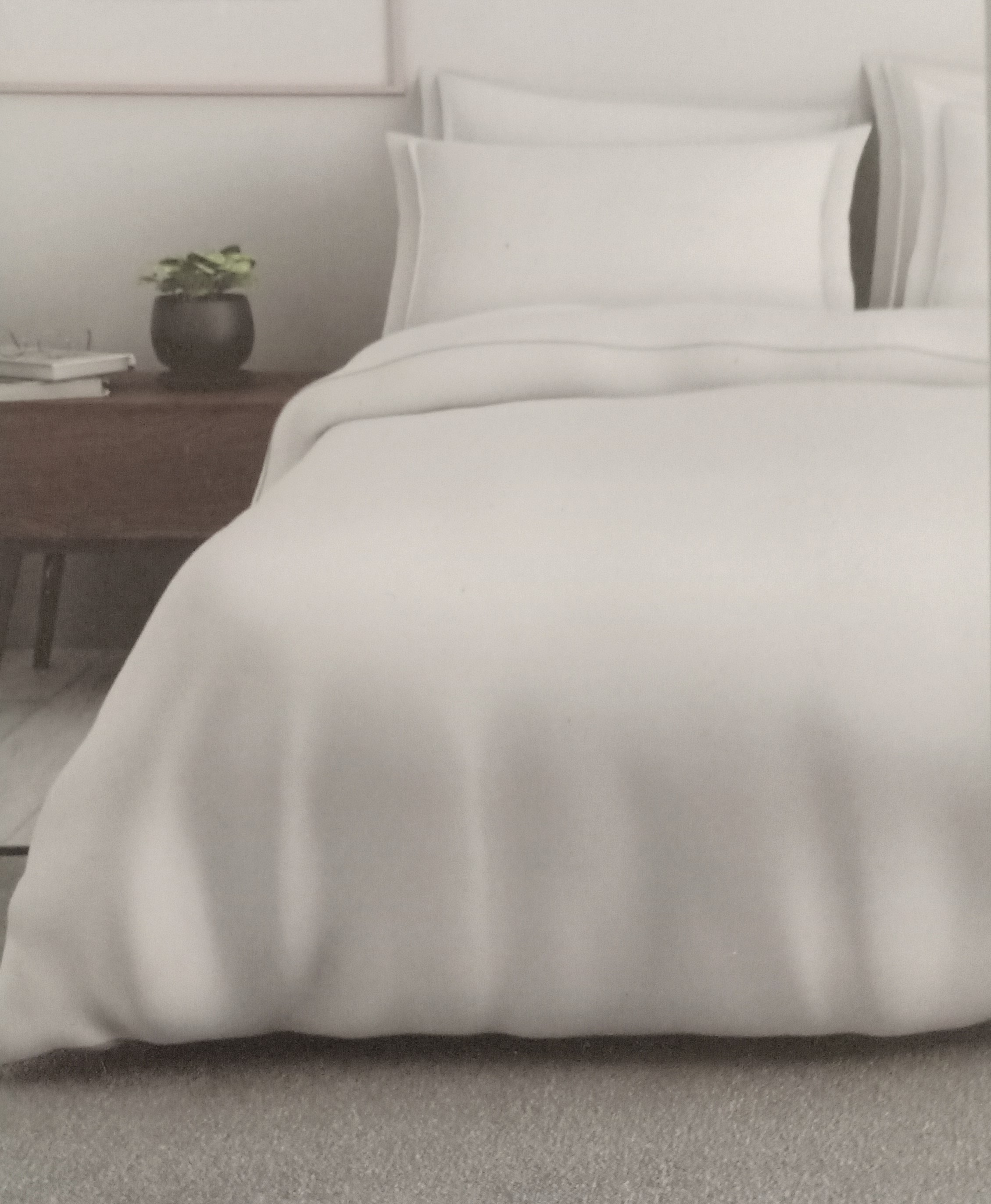 HYGRO Large Solid Bedsheet by SPACES ACTIVE