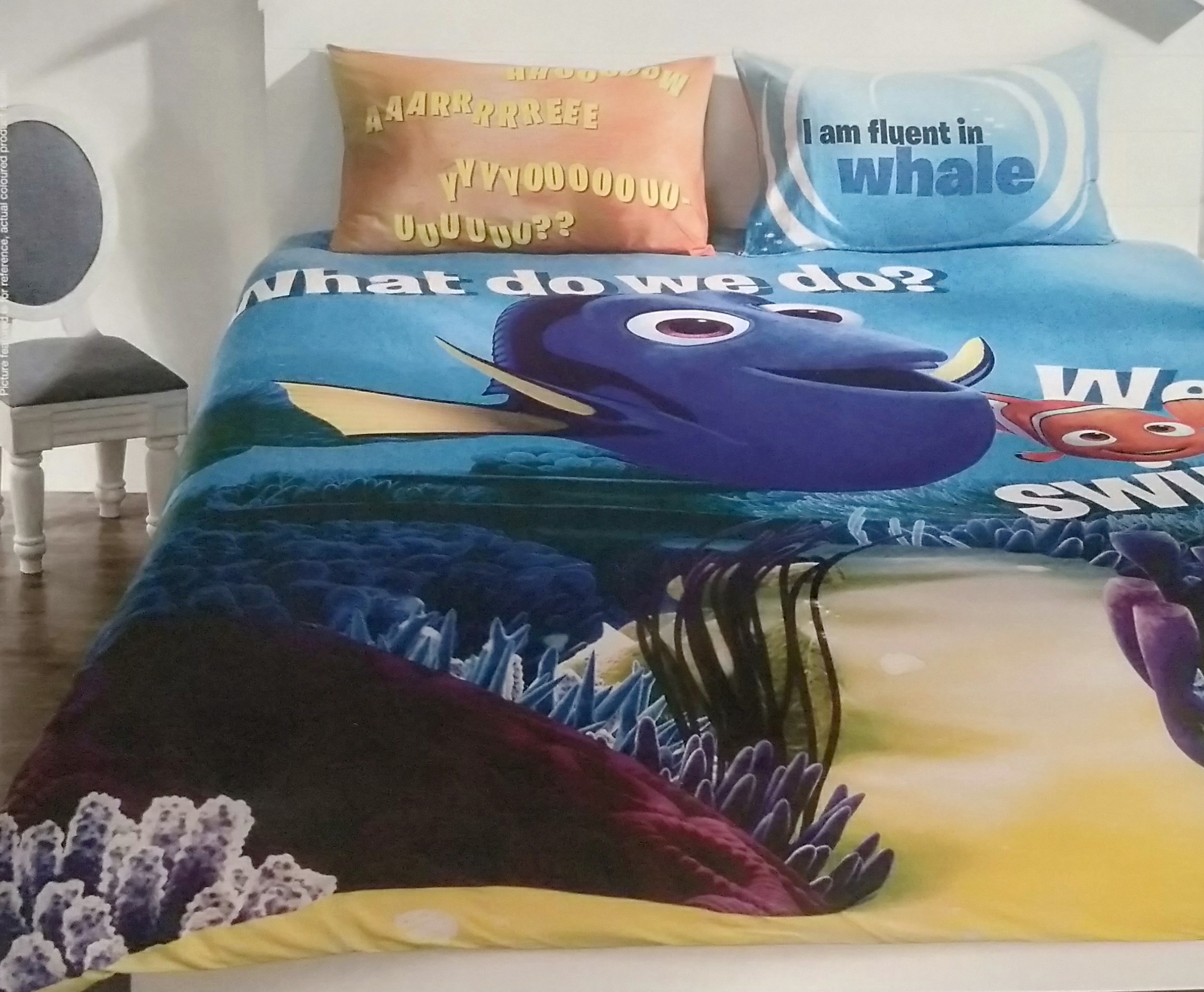 FINDING DORY Bedsheet by DDECOR
