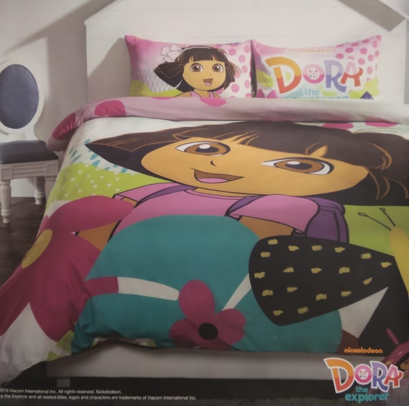 Dora Kids Bedsheet by DDECOR