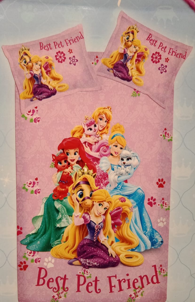 DISNEY PRINCESS Kids Bedsheet by DDECOR