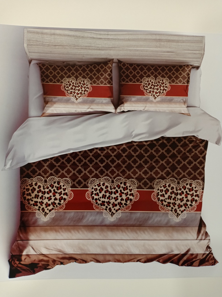 Beonica 100% fine fabric 3 pcs  Bed sheet set BY Rosepetal