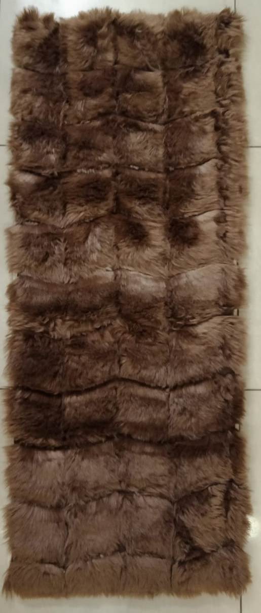 Pearl  Soft Touch Fur Anti Skid Carpet  By Homiekart