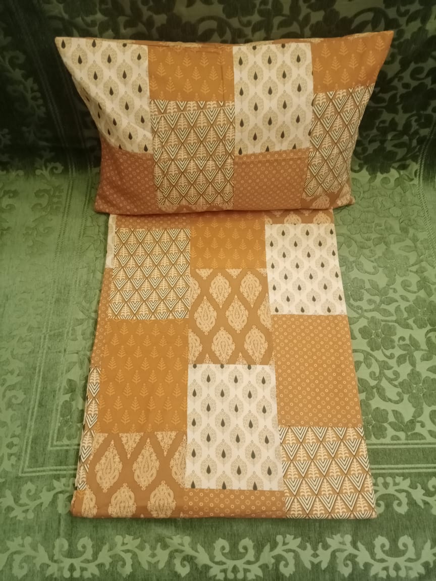 RAJPUTANA PATCH  DOUBLE BEDCOVER BY HOMIEKART