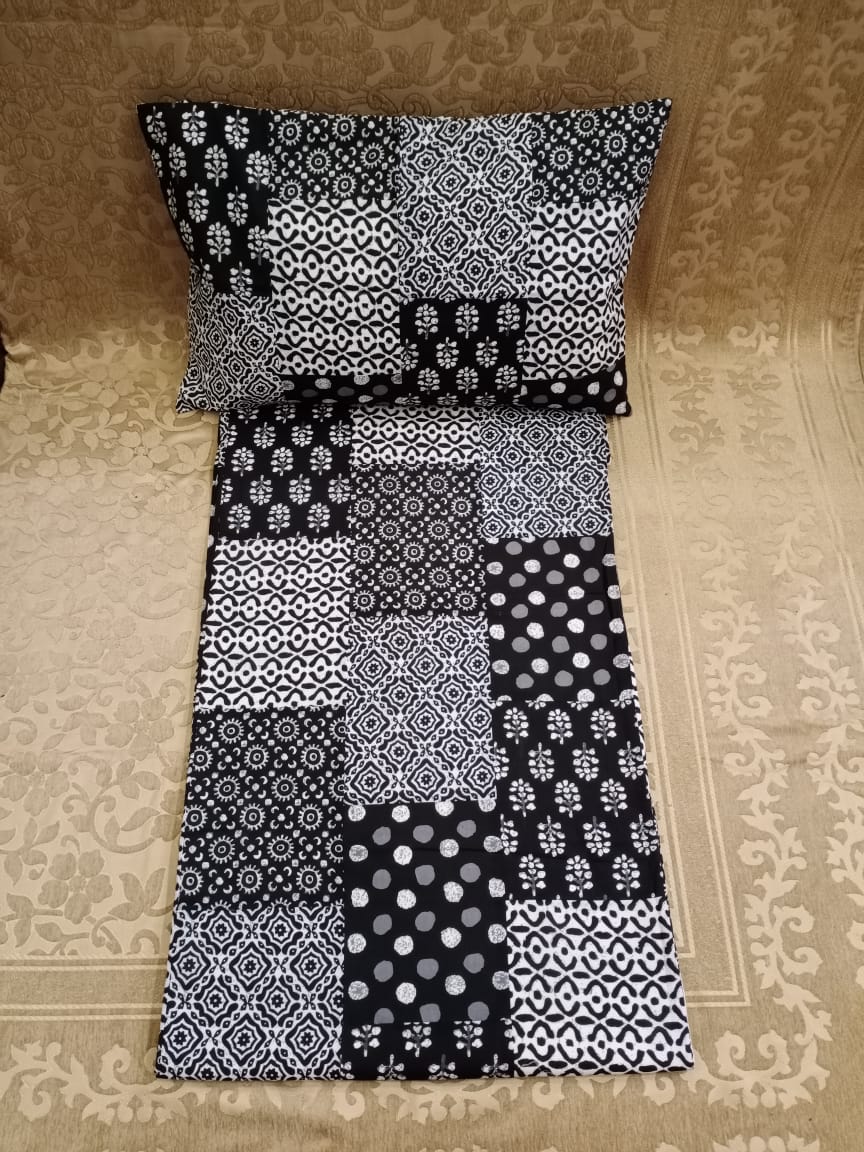 RAJPUTANA PATCH  DOUBLE BEDCOVER BY HOMIEKART