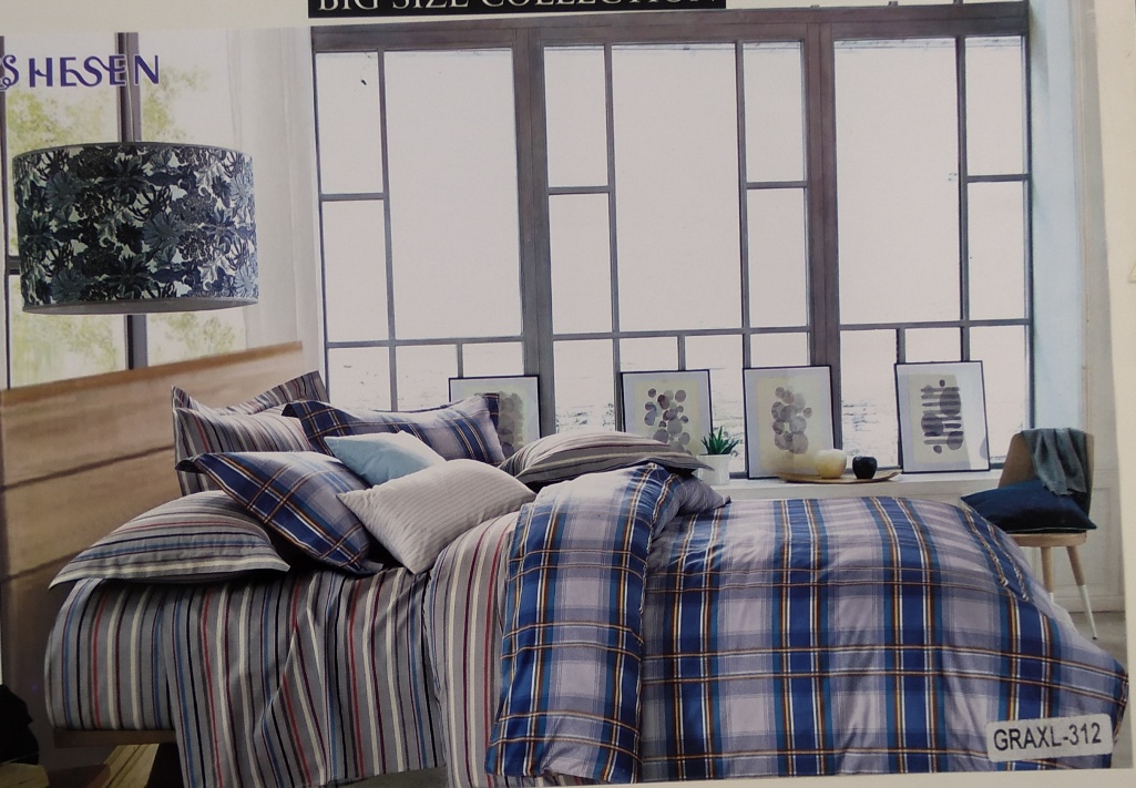 Ashley XL 3 pcs  Bed sheet set BY Wrap