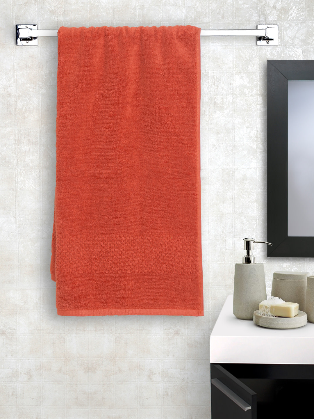 SWIFT DRY Rust Medium Bath Towel By SPACES