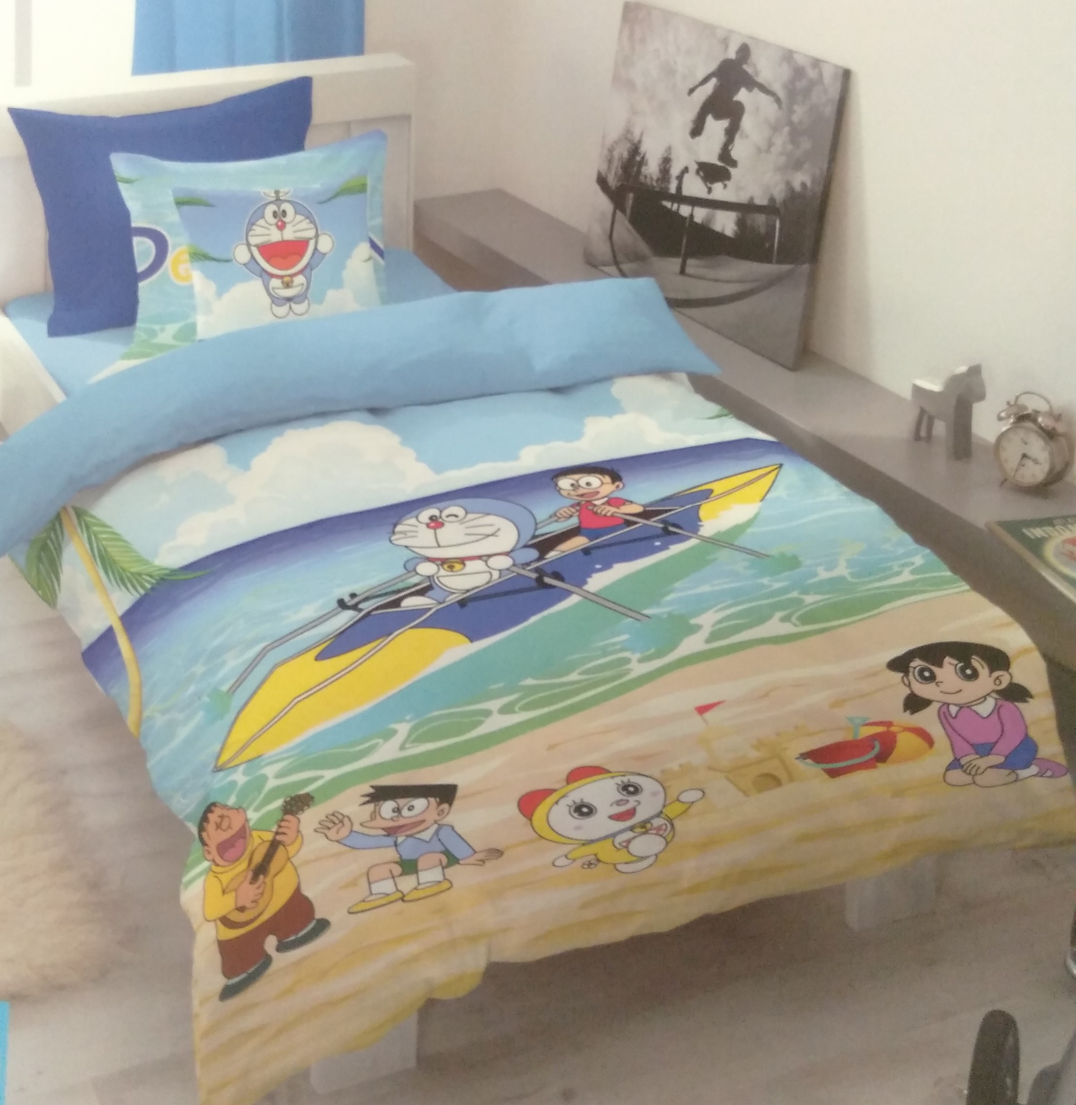 DORAEMON Kids Bedsheet by DDECOR