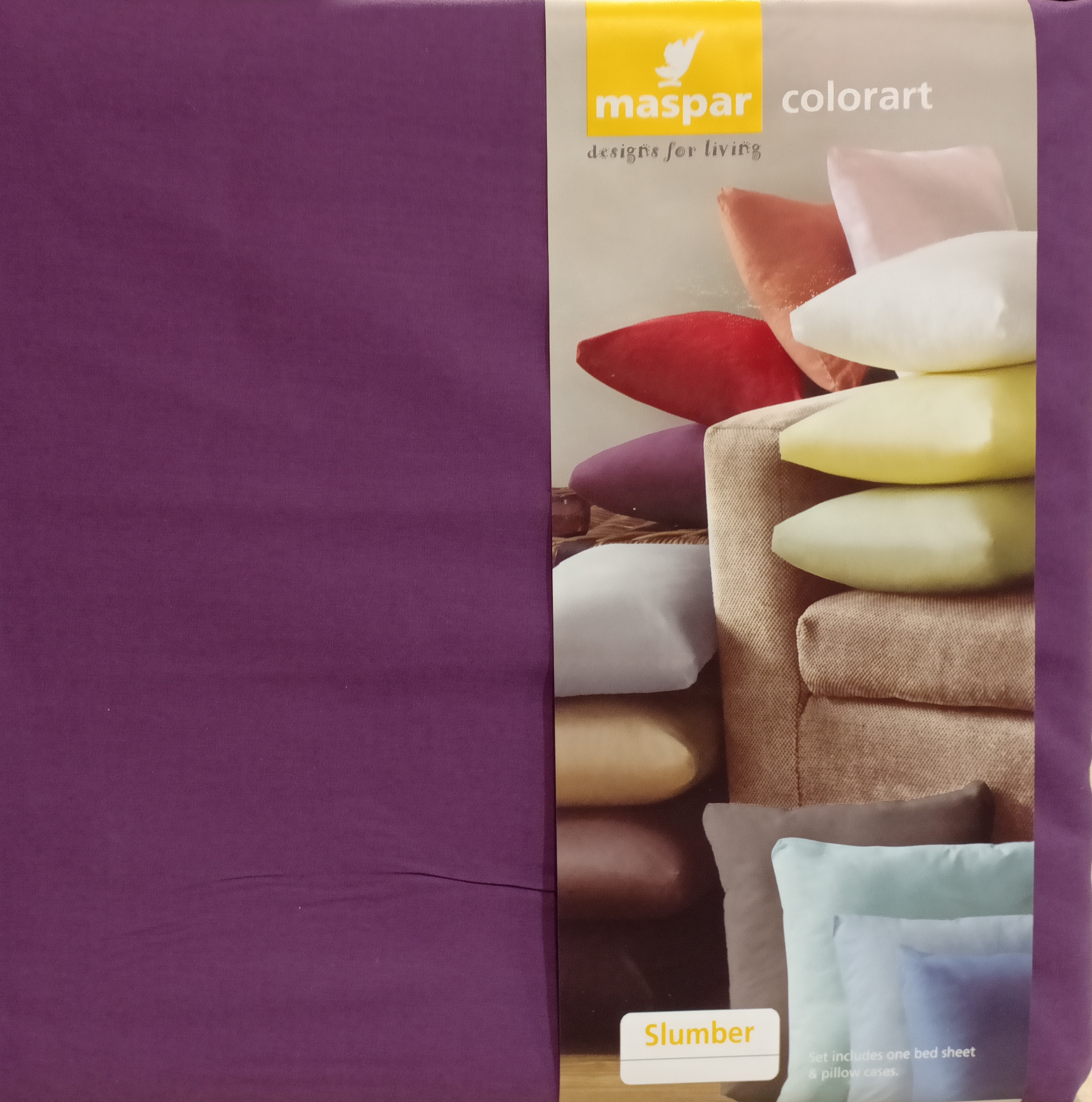 COLORART SOLID BEDSHEETS By MASPAR