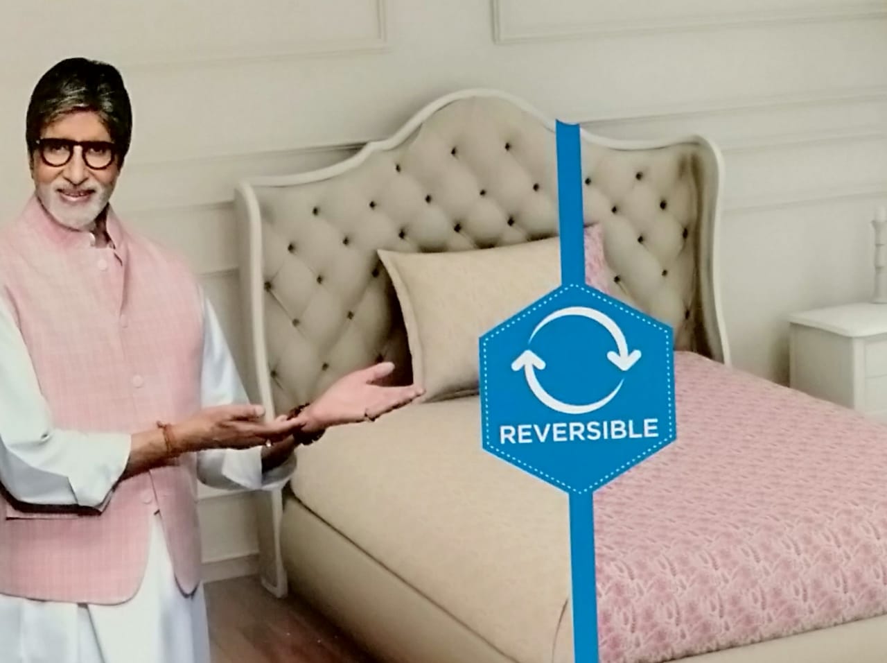 WELSPUN 2-IN-1 Bedsheet Set