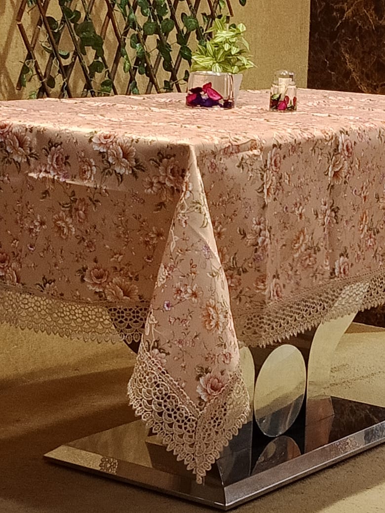 Beautiful Floral Printed Table Cover by Homiekart