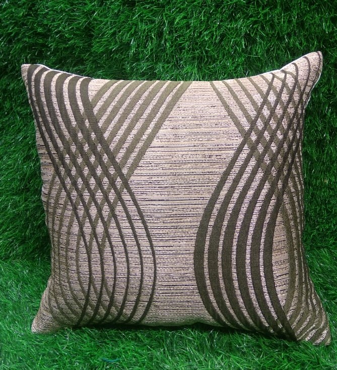 Jacquard Silk Cushion Cover Set by HOMIEKART.