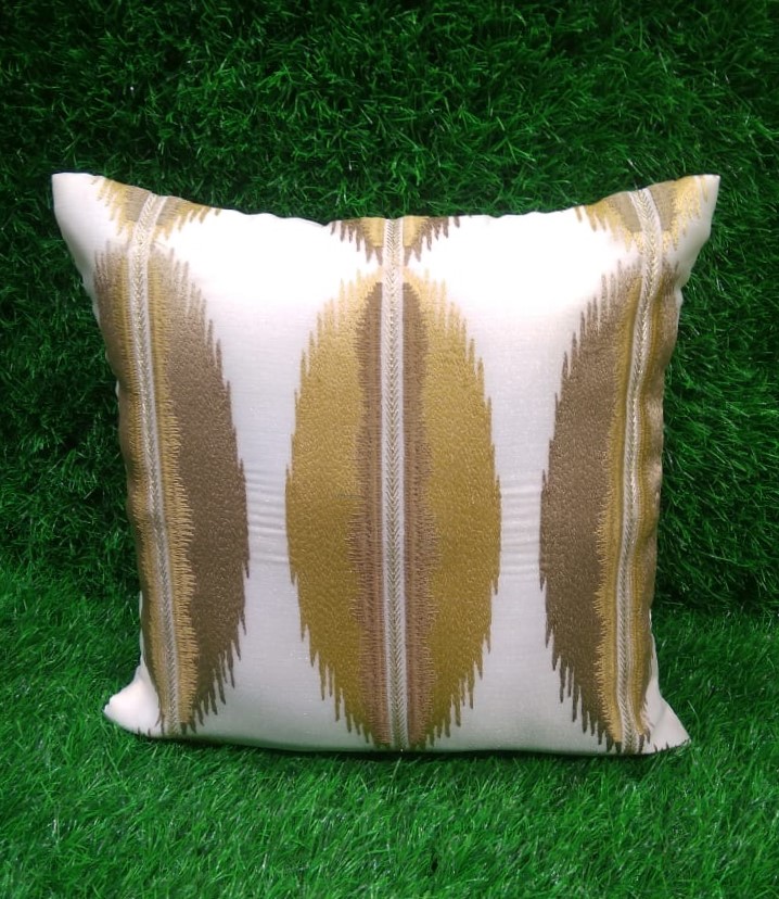 Tissue Embroidered Cushion Cover Set by HOMIEKART.