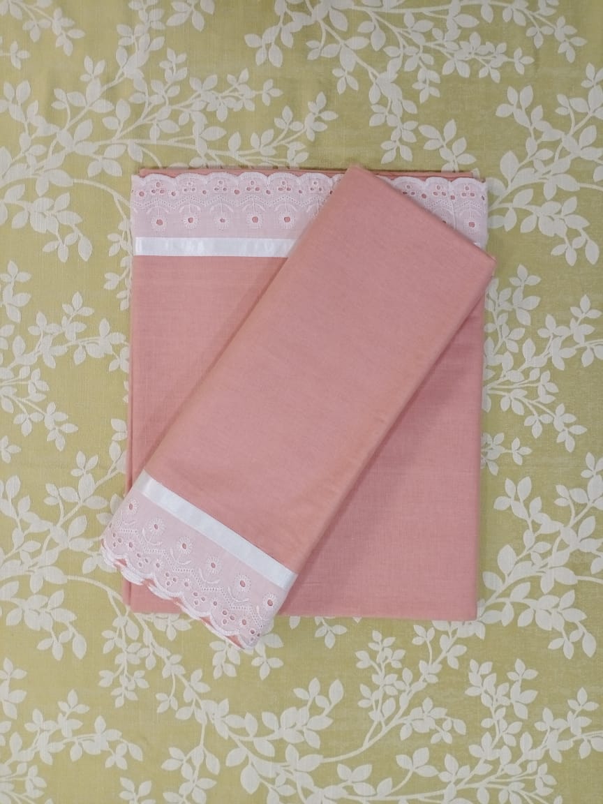 Twill Cotton Solid Topsheet by Homiekart